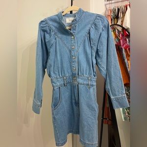 Idem ditto denim dress size Small